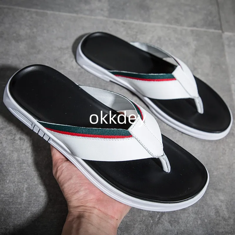 Couple New Slippers for Man Outdoor Summer Trendy Beach
