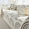 Nordic Tassel Throw Blanket Full Four Season Cotton Sofa Cover Towel Dust Anti-cat Scratch Protection Covers Sofa Blanket Carpet 3