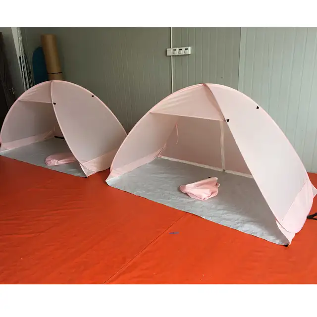 해변에서 안전하고 쾌적한 쉼터