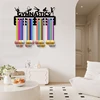 1 piece/Acrylic material medal display stand/Gymnastics pattern honor medal stand/Sports commemorative plaque/Wall storage 6