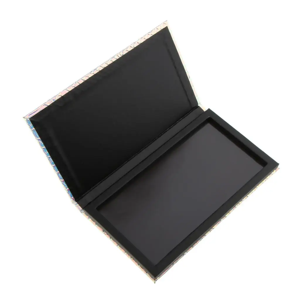 Rectangle Empty Magnetic Palette Container Box for Eyeshadow Powder Makeup