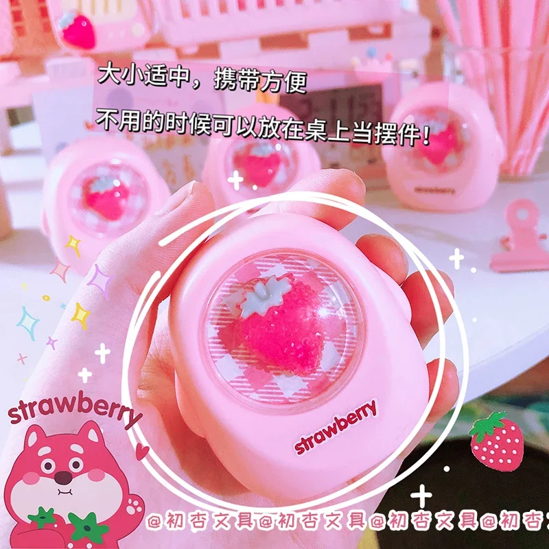 Cute Strawberry Pencil Sharpener School Supplies Kawaii stationery gifts Stationery Student Items  pencil sharpener - 5
