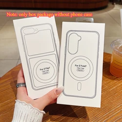 Crystal Clear Magnetic Shockproof Phone Case with Air - Cushion Protection (Only Box Packge)