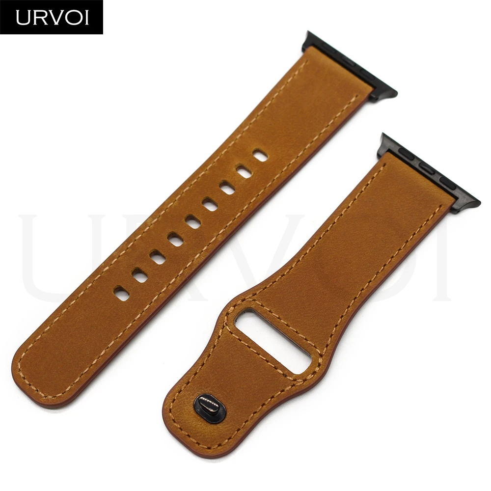 سوار URVOI لساعة Apple Watch Ultra 2 باللون الأسود...