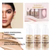 Concealer foundation set, natural and clear, brighten skin tone, moisturize skin, beauty makeup makeup set, long lasting conceal 3