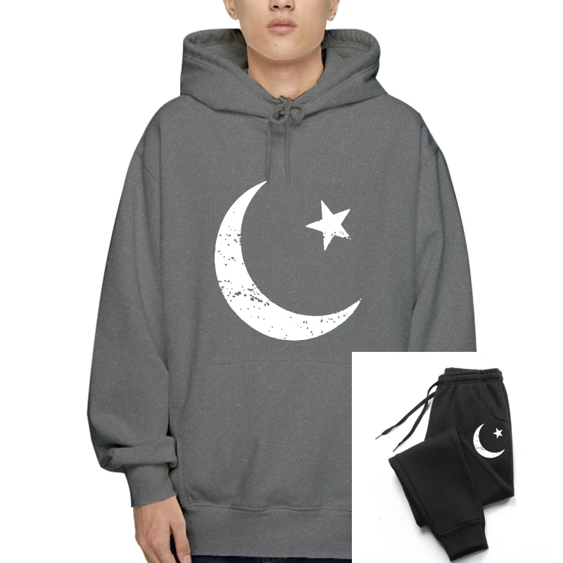 

Pakistan Flag distressed print Pullover men sport supporter cotton Hoody