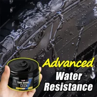 Tire Shine And Protective Wax, a Versatile Auto Maintenance Wax Suitable for All Vinyl, Trim, Rubber, And Plastic Surfaces. 1