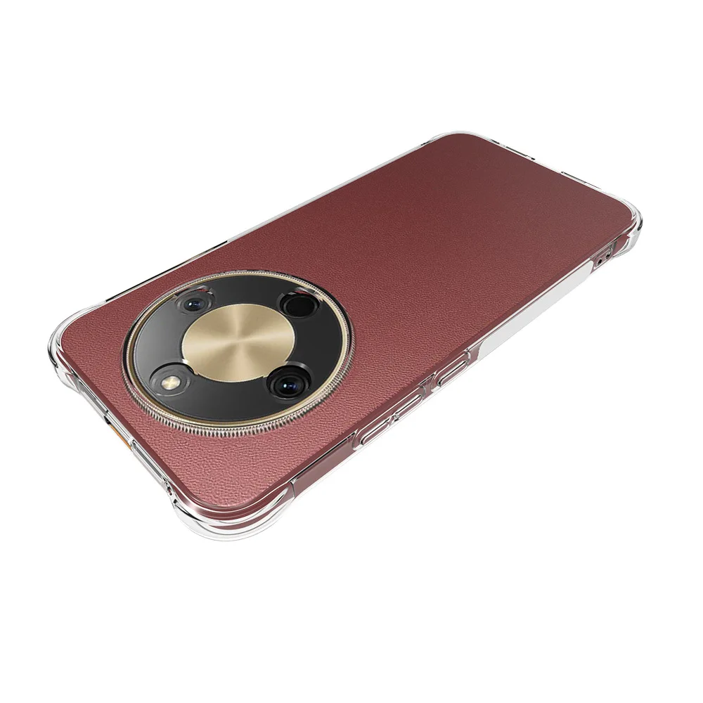 Crystal Clear Anti-Shock TPU Gel Phone Case, Transparent Protective Cover