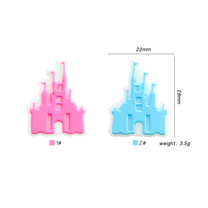 10pcs 실리콘 베이비 비즈 미니 하우스 치아 비즈 DIY 젖꼭지 목걸이 펜던트 장난감 BPA 무료 액세서리
