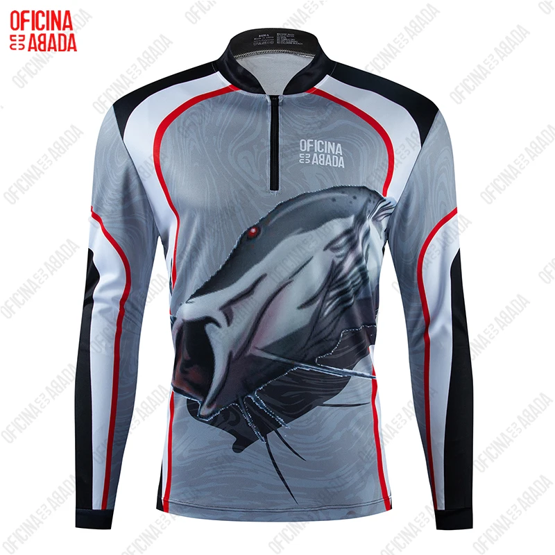 ODA 17 color optional men's summer long sleeved top breathable pullover  outdoor leisure and entertainment fishing shirt