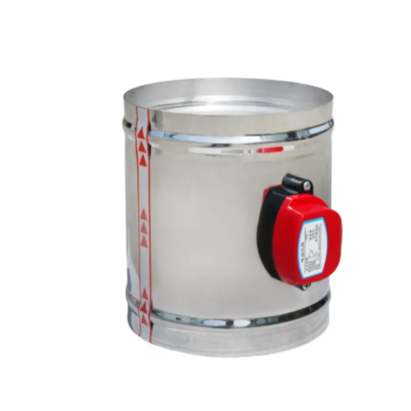 201Stainless Steel 12V/24V/22V Motorized Damper Solenoid Valve 4/5/6/8