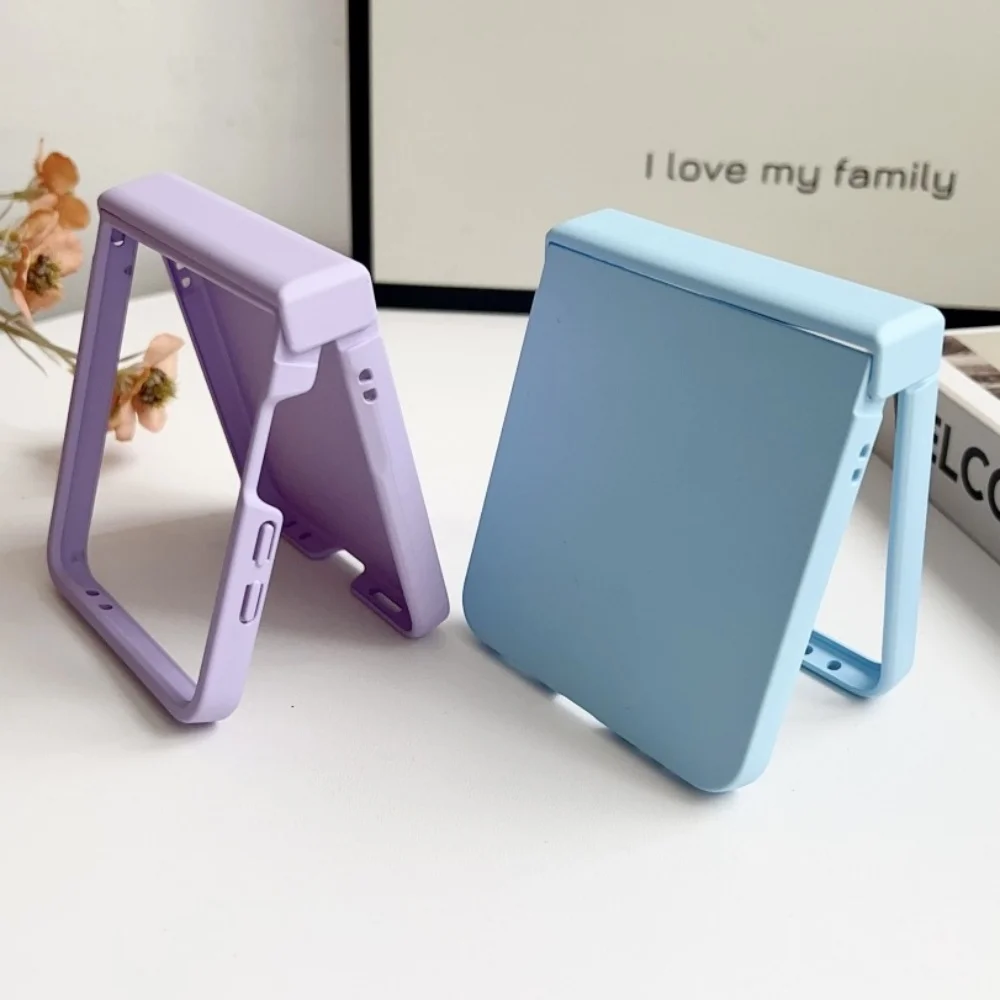 Ultra Thin Liquid Silicone Shockproof Hinge Stand Case with Matte Finish