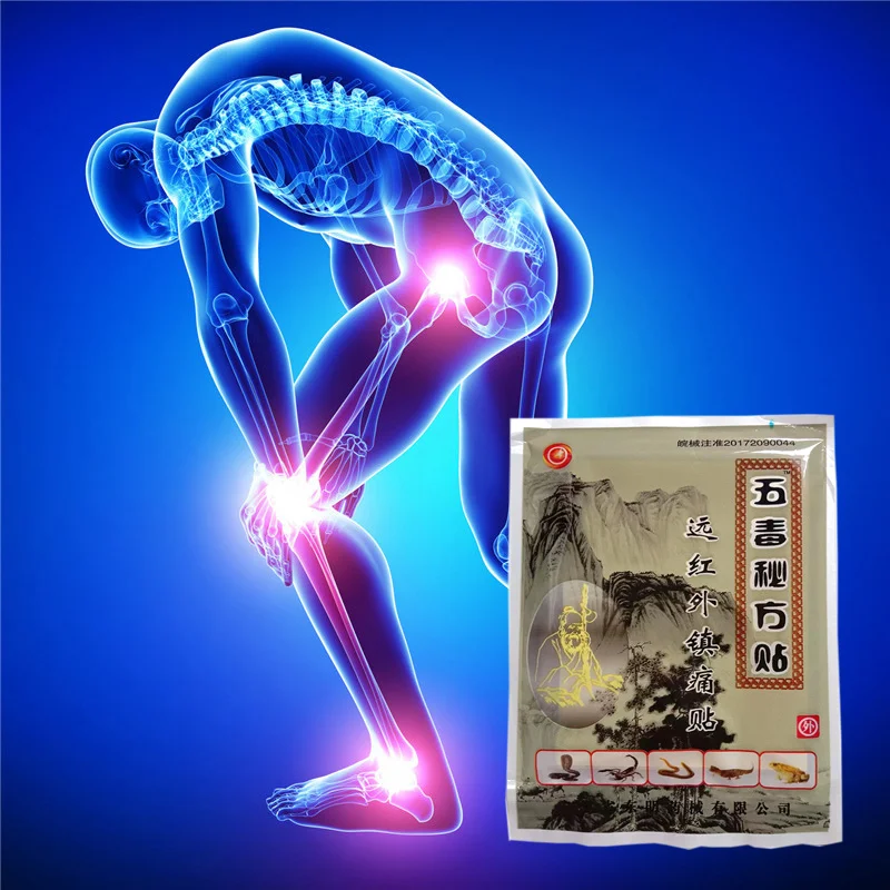 

2023 обезболивающий пластырь с ядом скорпиона для ног/шеи/тела/плеч/суставов, травяные Пластыри для облегчения боли, медицинские пластыри с дальним инфракрасным излучением