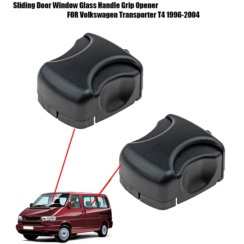 Abridor empuñadura cristal para puerta corredera de VW Transporter T4 96 04, accesorios de 7D0847733A| | - AliExpress