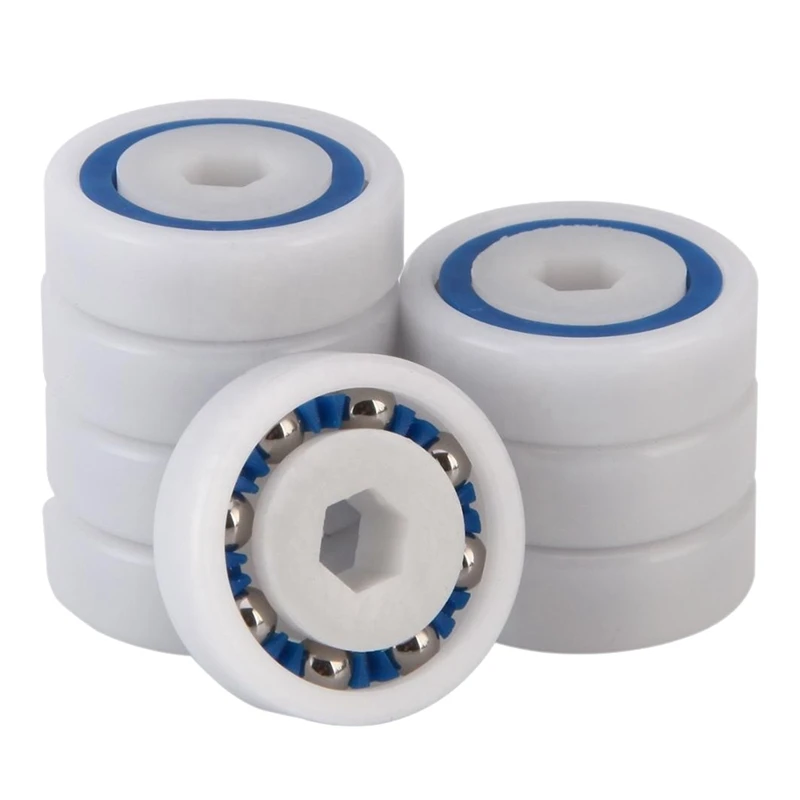 

8 Pack Bearing Replacement Wheel For Polaris Vac-Sweep360 380 Swimming Pool Cleaners Accessories Parts