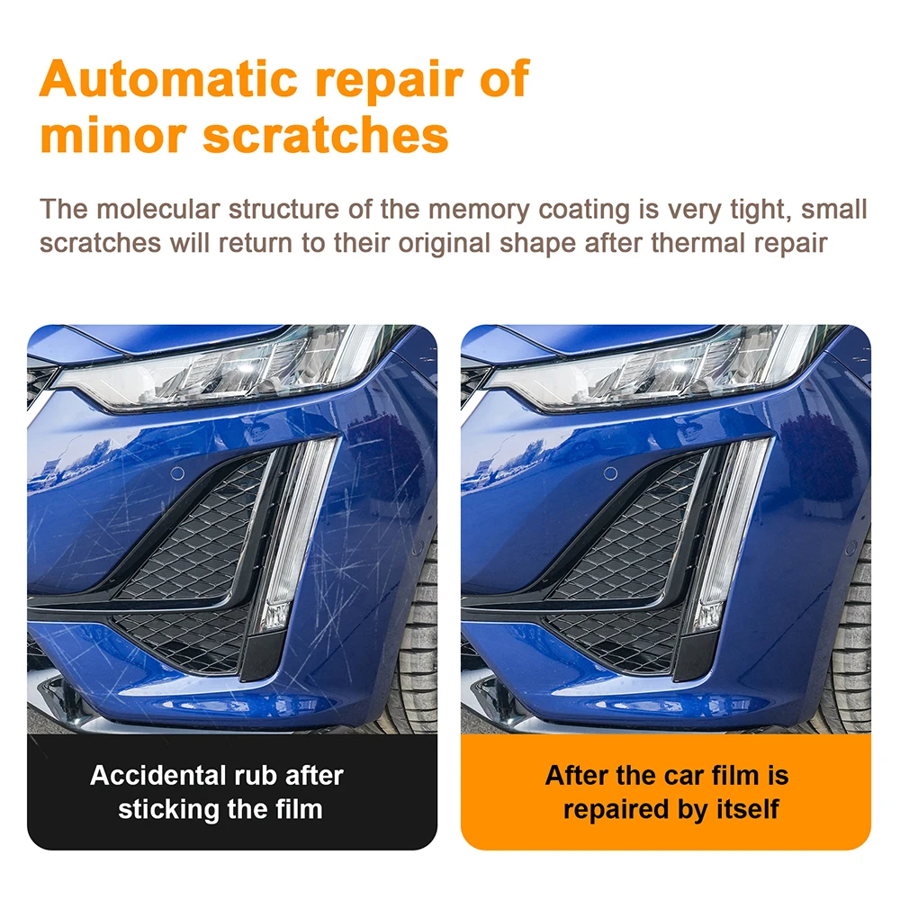 for Cadillac CT5 Luxury/Premium-Car Body Sticker Film Paint Protection Anti-Scratch TPU Clear Bra PPF Decal