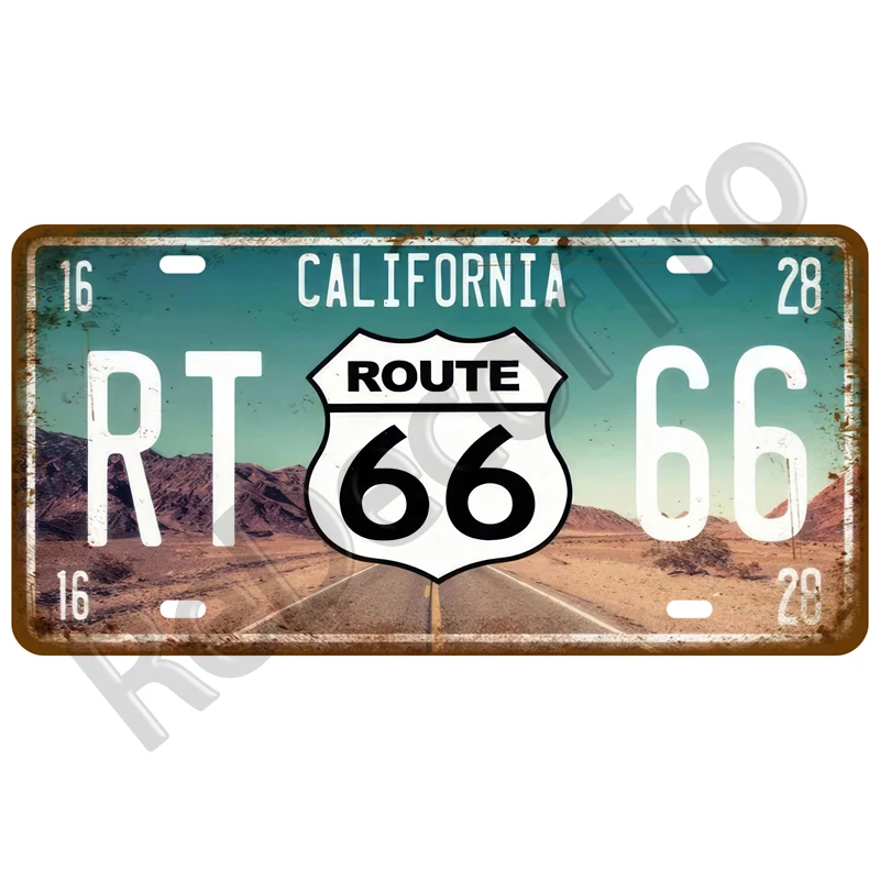 Жестяная Табличка Route 66, ретро-постер для украшения стен в стиле шинного магазина, винтажный металлический знак с газом (art.: 3920c5ecf8a31) - 3920c5ecf8a31