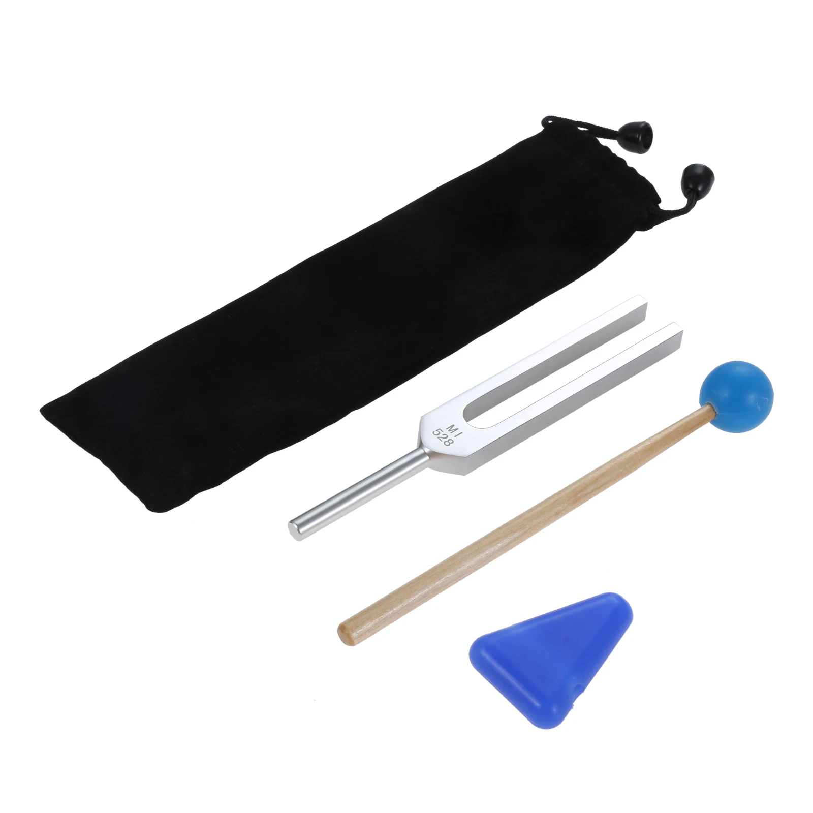  Tuning Fork, 528 Hz Tuning Fork with Silicone Hammer