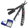 Professional Manual Shaver Straight Edge Stainless Steel Sharp Barber Razor Folding Shaving Beard Trimmer Cutter 1