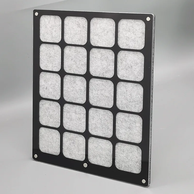 Vitrina Para Pines Y Medallas Con Tapa De Vidrio - Caja De Exhibición A Prueba De Polvo, Ideal Para Coleccionistas