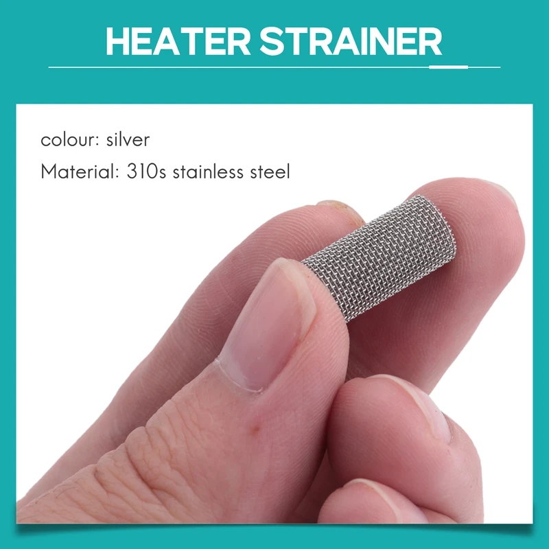 10Pcs Mini Car Glow Plug Burner Strainer Air Parking Heater Stainless Steel for Eberspacher Airtronic Heater