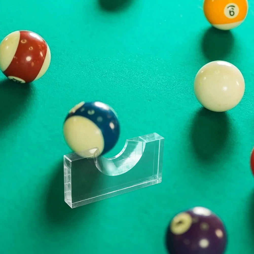 

Snooker Locator Practical Ball Holder Daily Use Acrylic Sturdy Billiard Marker Indoor Supply Tools