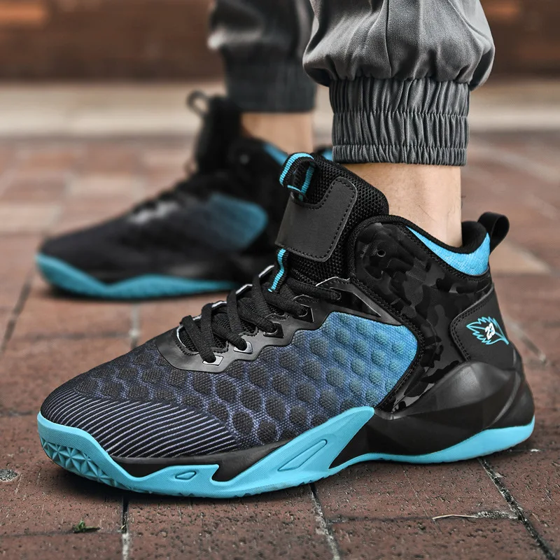 2023 New Men's Shoes Basketball Shoes Fashion Mesh Breathable Sports Shoes Youth Student Training Shoes Men's Running Shoes
