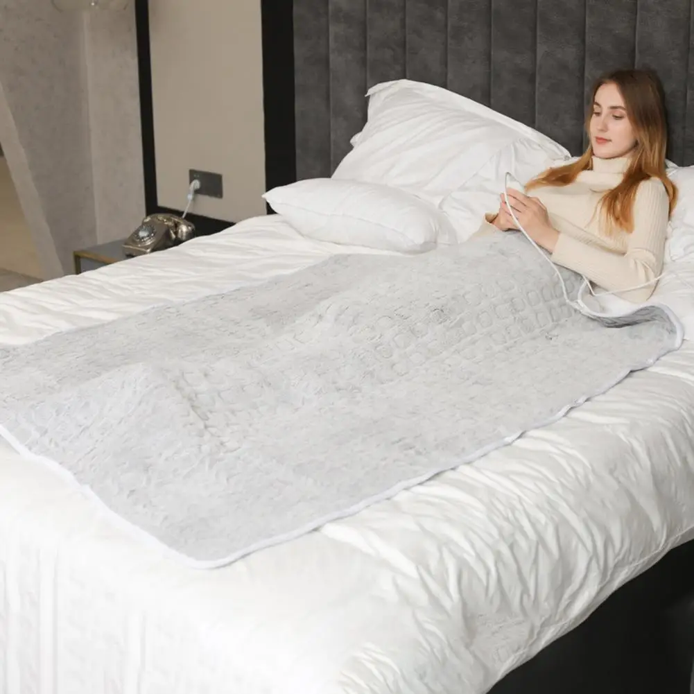 Electric Blanket Lock Machine Washable Heated Bed Blanket Thermal Pad  Sleeping Quilt for Living Room - AliExpress