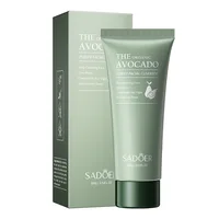 SAODER Avocado Facial Cleanser Face Wash Foam Face Cleanser Moisturizing Exfoliating Facial Cleansing Face Skin Care Products 1