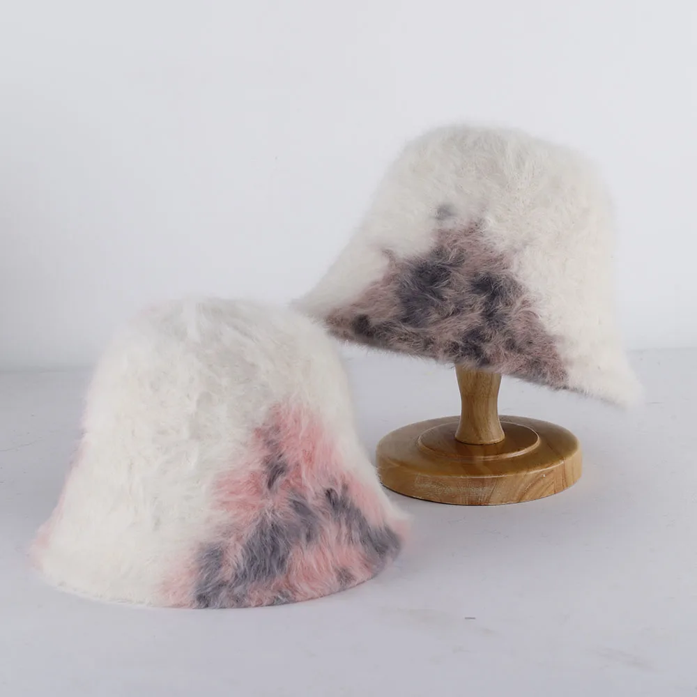 Rabbit Hair Fisherman Warm for women top elegant women's hats country Hat men brand Women's felt hat_voghion.com