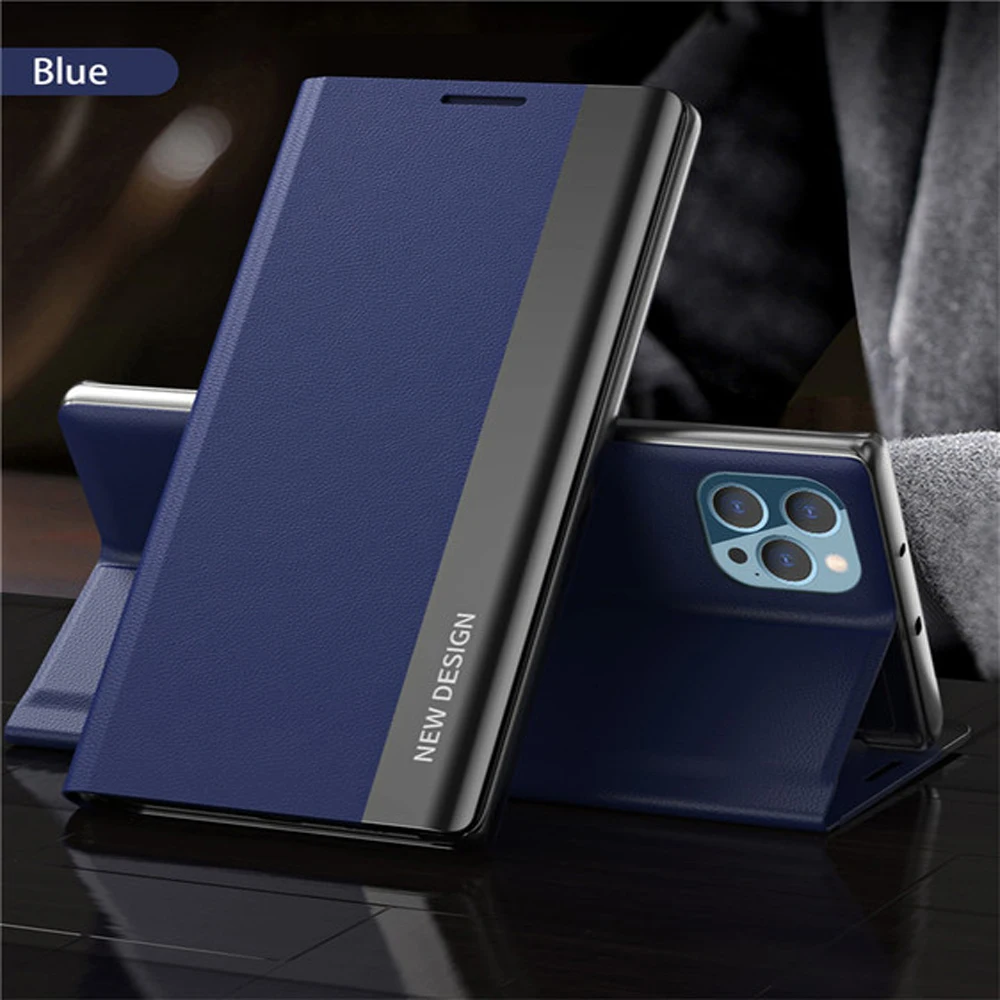 

10PCS Flip Case For Huawei P Smart 2019 P30 P40 Lite E Mate 20 Lite Honor 9C 10 Lite Y6P Y7P Magnetic Wallet Stand Phone Cover