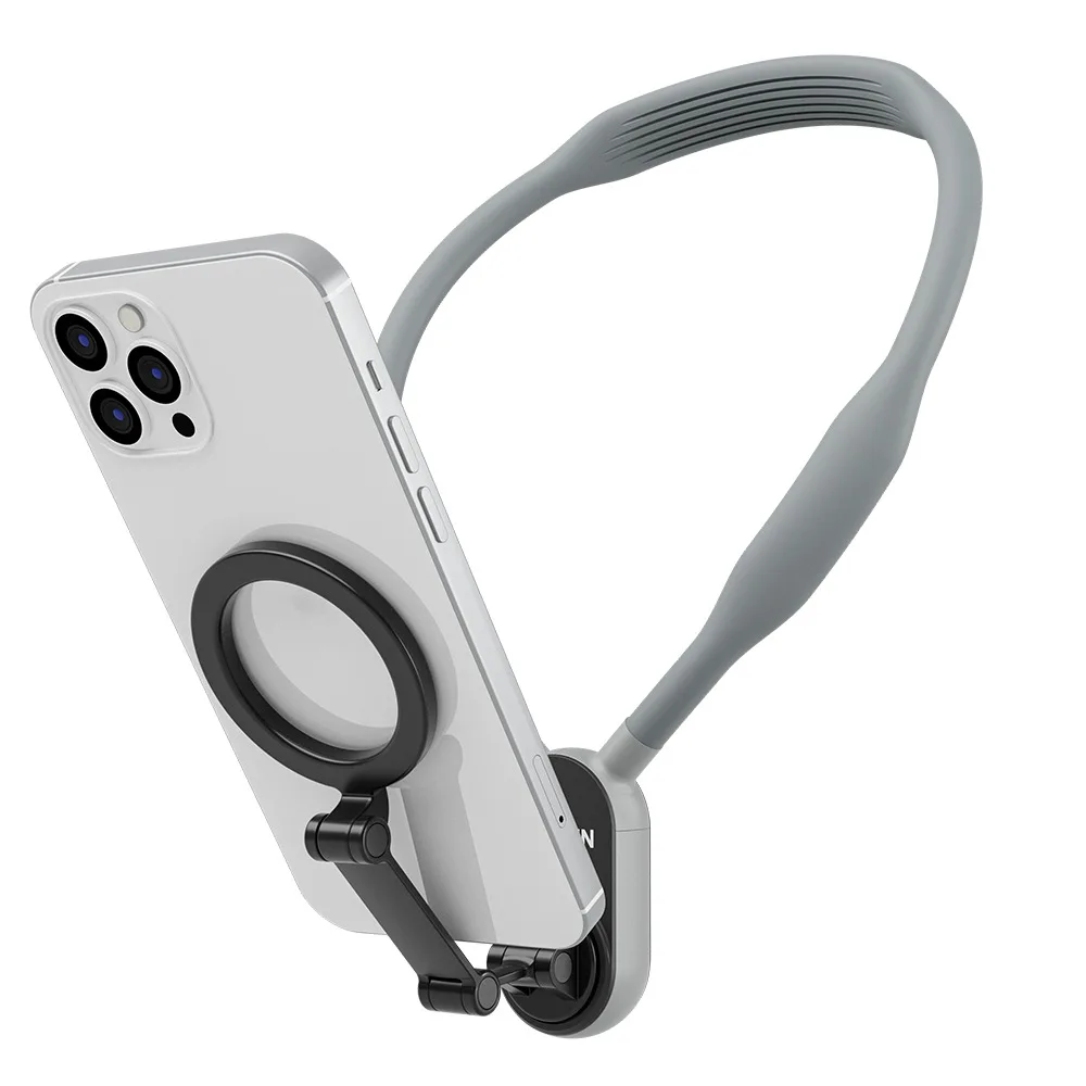 Magnetic Mobile Holder Neck Hanging Phone Stand Magsafe Neck Hanging Bracket Fishing Lure Apple Pro Portable Shooting Bracket phone holder magnetic phone holder phone stand cell phone holder