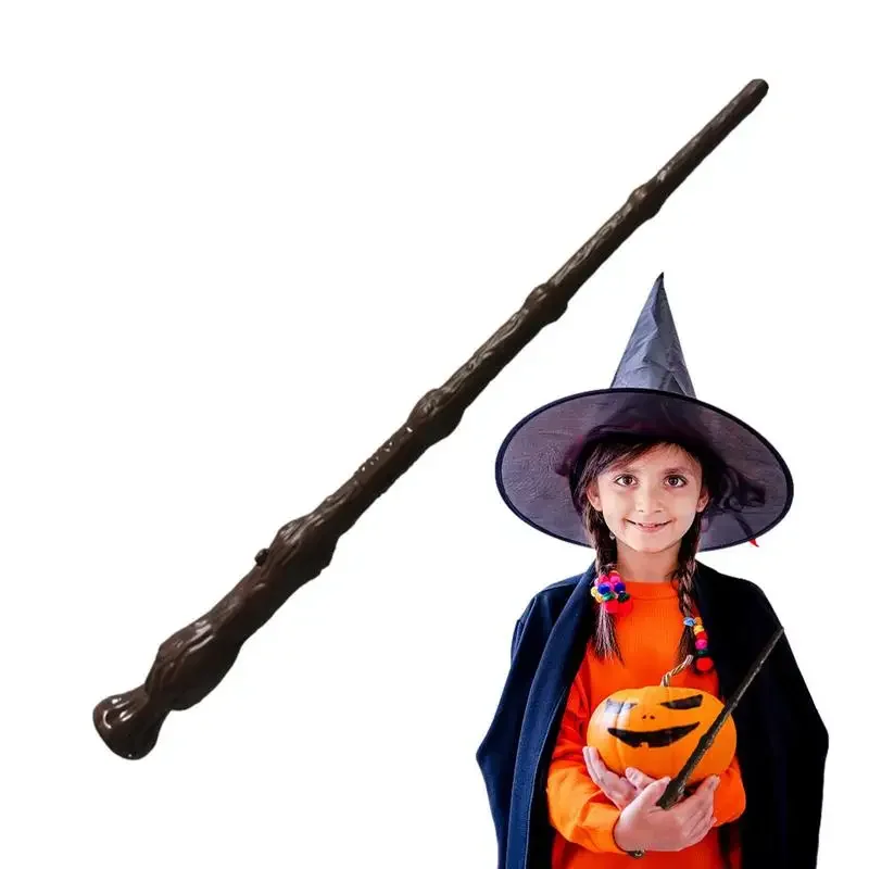 Halloween Party Cosplay Magic Wizard Magic Wand Light Up Sound Lighting Fairy Wand Children Girls Boys Party Costume Accessories game cosplay props