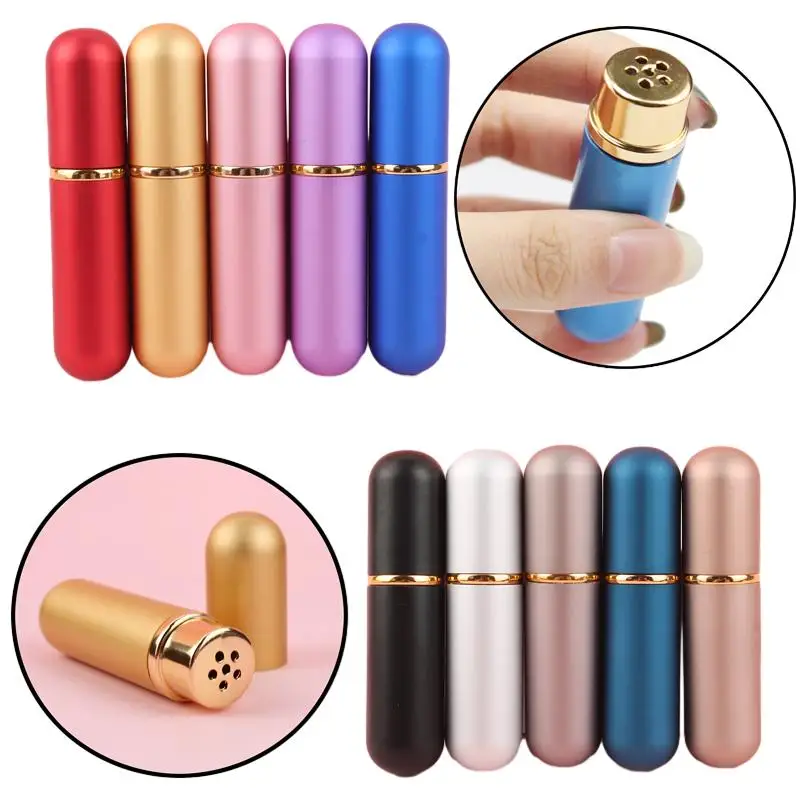 

20/30/50Pack Aluminum Metal Nasal Inhaler for Essential Oil Aromatherapy Aluminum Tubes with Replacement Wick for Travel Perfume