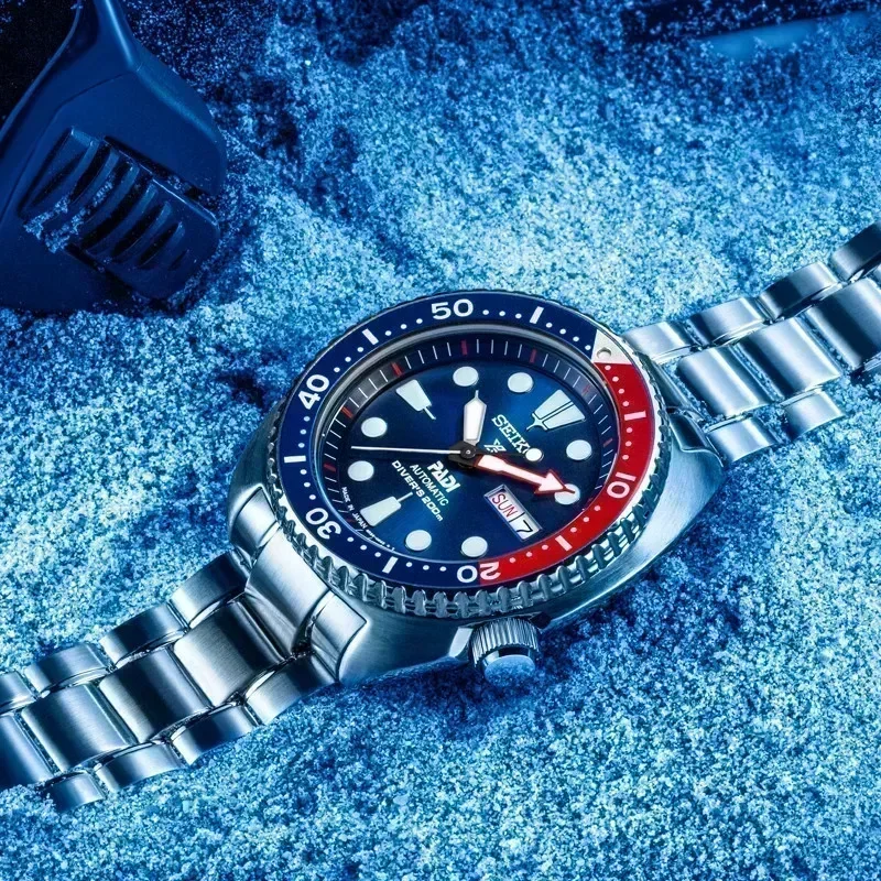 SEIKO 5 Original SPRE99K1 PROSPEX Sports Series Men Automatic Watch Dual Calendar Watches Business Waterproof Quartz Wristwatch