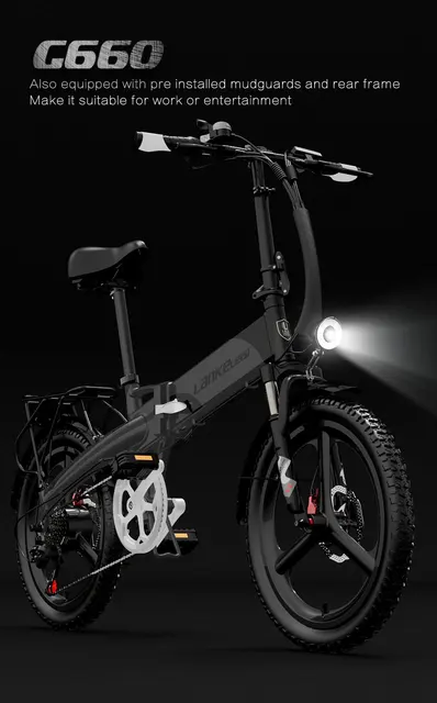 Folding Bike Ebike Lankeleisi Dropshipping LANKELEISI G660 20 Inch