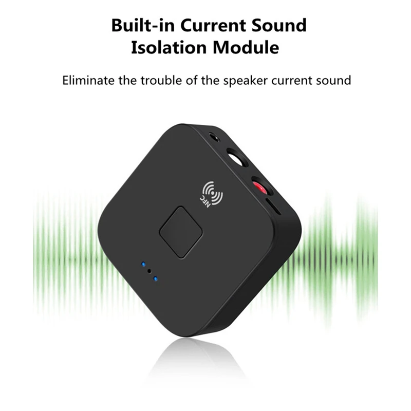 

Беспроводный адаптер для стереоприемника Bluetooth 5,0, AUX, RCA, Hi-Fi