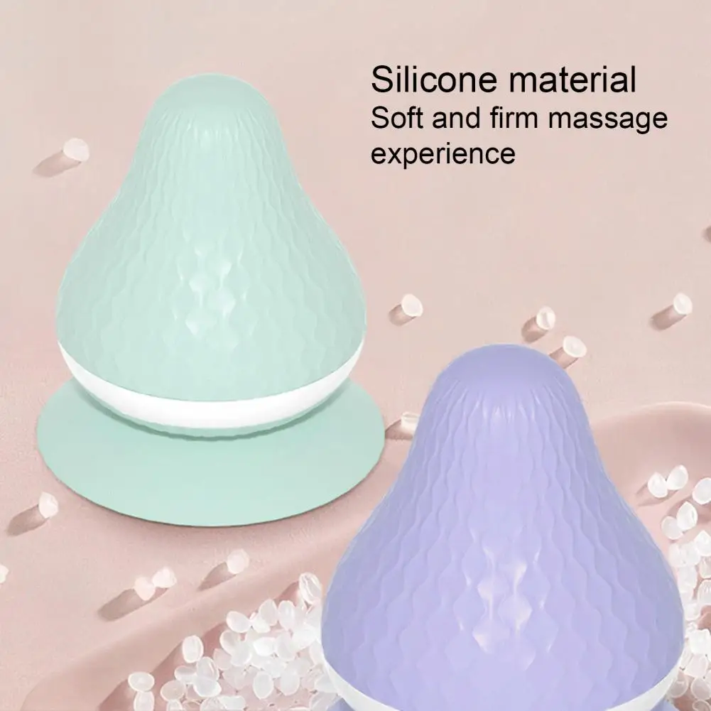 Silicone Massage Cone Solid Adsorption Ball Psoas Thoracic Spine Back Scapula Foot Yoga Muscle Release Massage Apparatus Neck