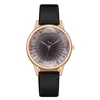 Creative Striped Quartz Watch Simple Leather Shiny Crystal Aesthetic Clock Everyday Versatile Business Women Wristwatch 2024 6