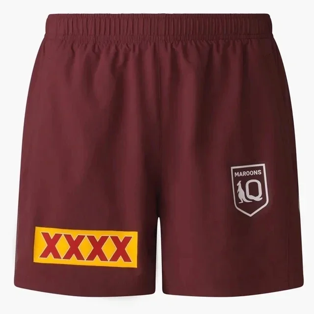thumbnail image 1 of CAMISETA POLO DE ENTRENAMIENTO DE RUGBY PARA HOMBRE DE LOS QUEENSLAND MAROONS 2024, tallas S-XL-5XL, 1 of 5