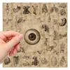 10/30/56pcs Anatomy and Physiology The Body Structure Stickers PVC Waterproof Toy Graffiti Skeleton Stickers For Luggage Decals 5