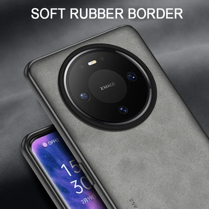 Leather Shockproof Protective Phone Case - Skin-Friendly Cover