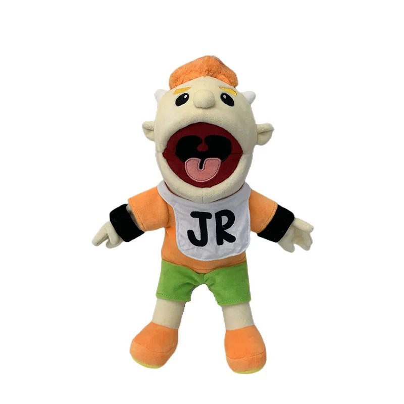 Jeffy Puppet Plush Toy Doll, 60cm Hand Puppet,Mischievous Funny Puppets Toy  With Working Mouth, For Birthday Christmas Halloween Party Teaching  Preschool