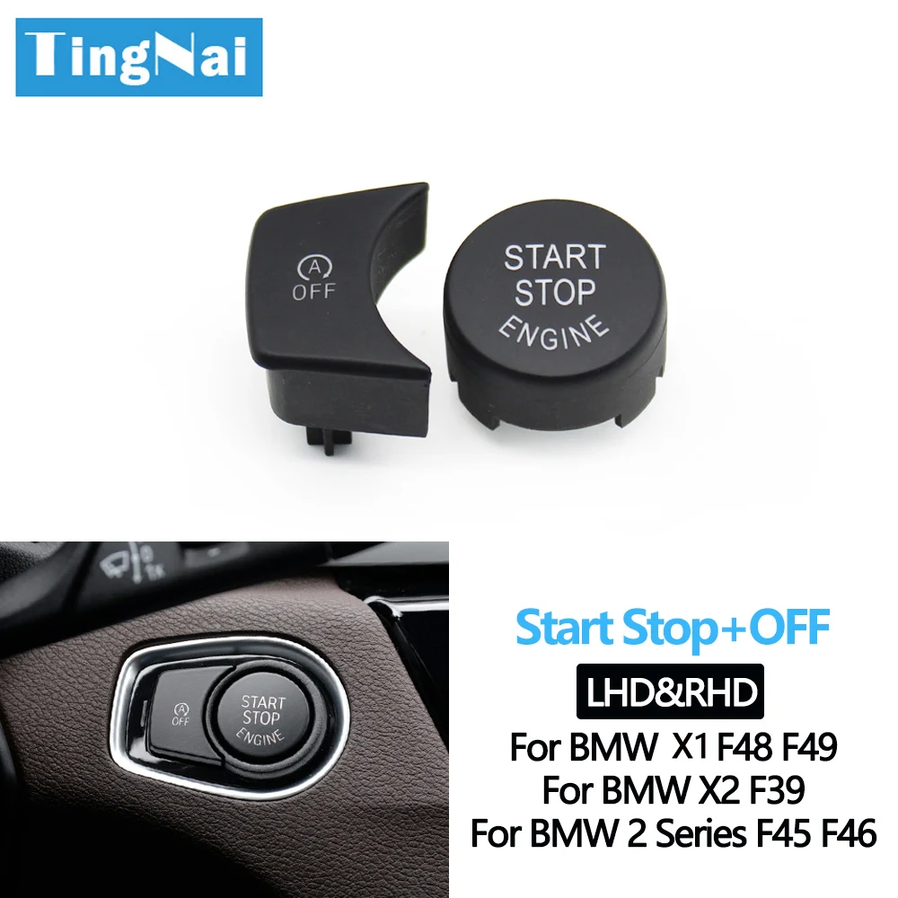 Car Start Stop Button Replacement For BMW X1 X2 2 Series F48 F89 F39 F45 F46