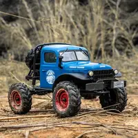 FMS FXC24 POWER WAGON RTR 12401 1/24 2.4G 4WD RC Car Crawler Led Lights Off-road Truck Vehicles Models Toys 2