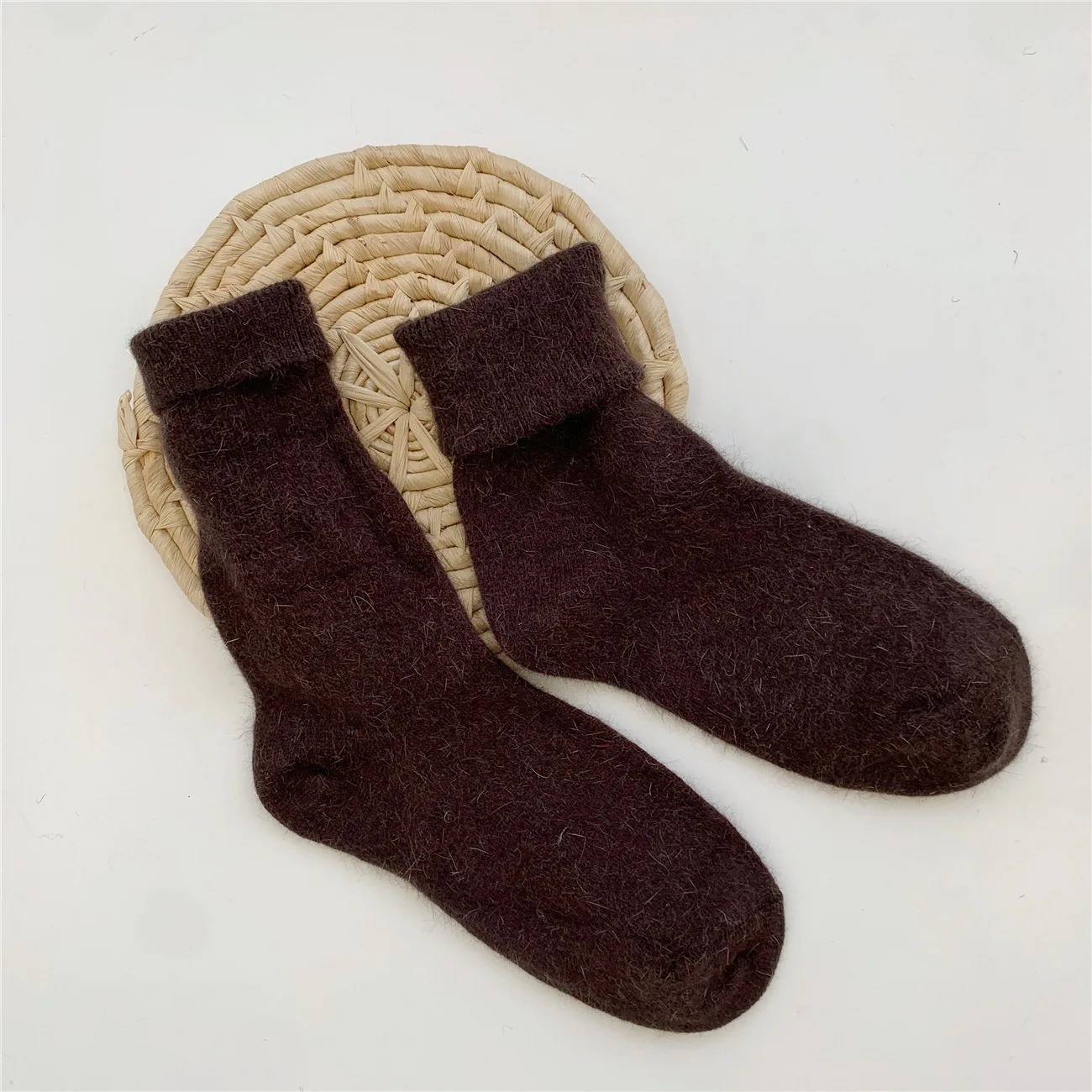5 Paia Di Calzini Invernali Donna – Caldi E Morbidi, Vestibilità 36-39, Stile Vintage Casual (Misto Fibre)
