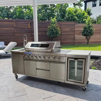 Cuisine extérieure Norfolk Grills Absolute Pro à 6 bruleurs - Barbecue à gaz haut de gamme 1