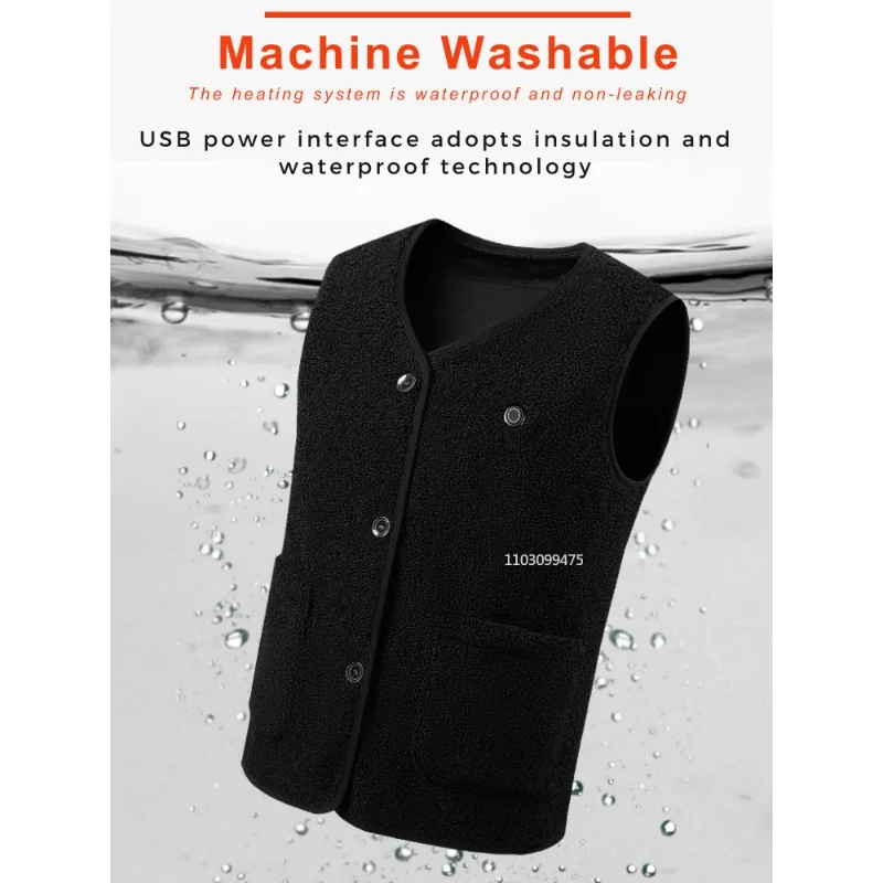 Heated Jacket Men Women 16 Areas USB Charging Winter Hiking Fishing Skiing