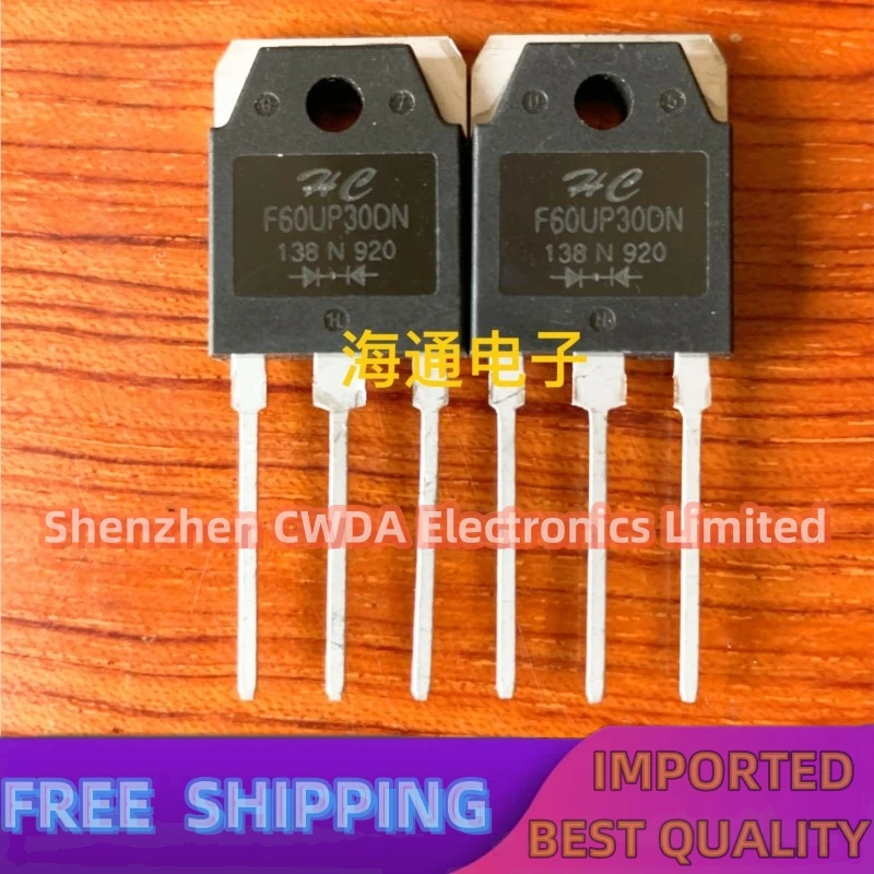 

10 шт.-20 шт. FF60UP30DN F60UP30DN TO-3P 60A/300V новый импортный оригинальный Лучшее качество