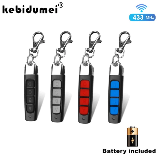 433MHz Cloning Remote Control RF Clone Copy Remote Control Garage Gate Door Opener Remote Key Duplicator for Home Safety 1